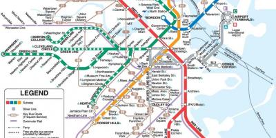 地下鉄フィラデルフィアの地図