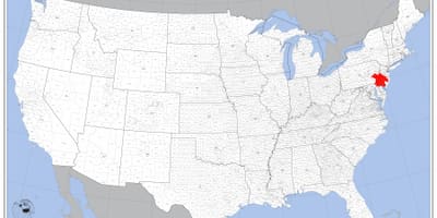 フィラデルフィアの地図