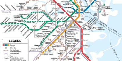 薄板セプタムは地下鉄の地図